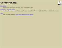 Tablet Screenshot of ouroborus.org